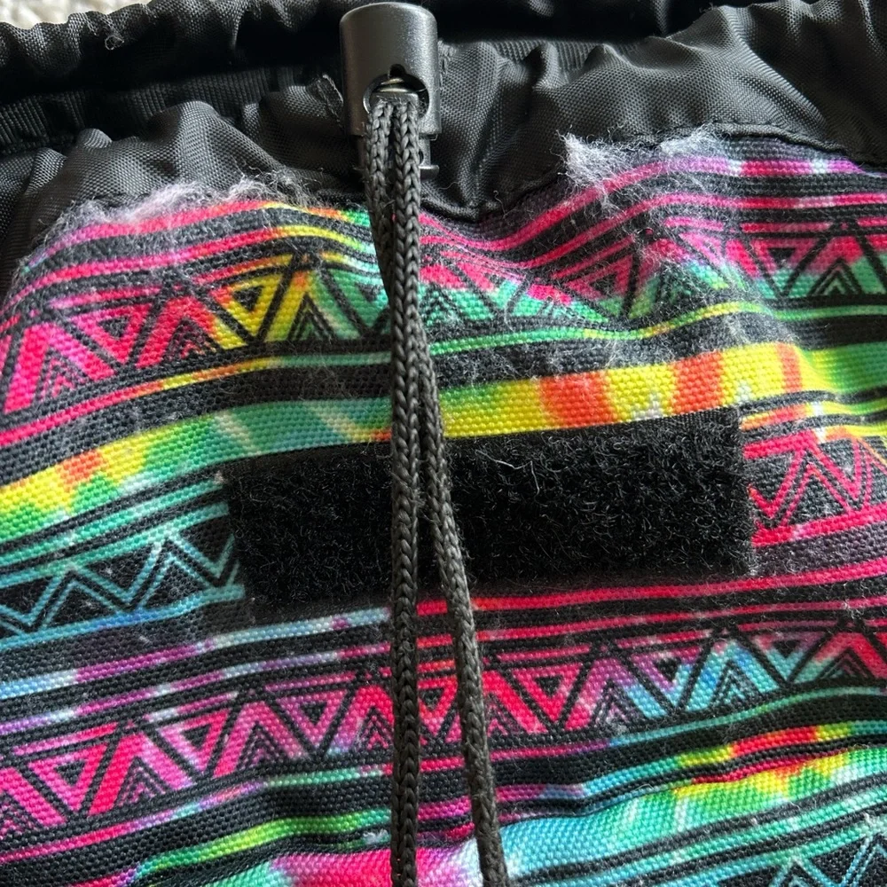 Colorful Patterned Backpack - Picture 7 of 8